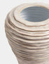 Marks & Spencer "Medium Linear Ridged Ceramic Vase"